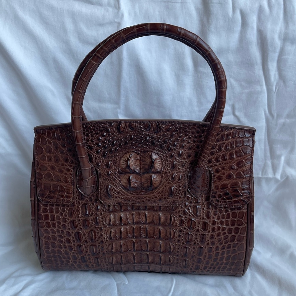 Crocodile satchel bag NWOT